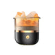 Crystal Humidifier with LED Light - Aromatherapy Diffuser for Home Relaxation(black) - Mekamart Australia