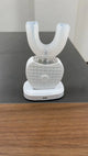 U-Shaped Automatic Ultrasonic Electric Toothbrush - 360 Deep Cleaning & Whitening, Rechargeable(white) - Mekamart Australia