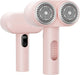 Dual-Head Electric Lint Remover - USB-C Rechargeable, LED Display, 4-Size Honeycomb Mesh(Pink) - Mekamart Australia