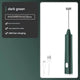 Green Cordless Drink Mixer & Frother Wand - USB Powered(Spring bubbler head) - Mekamart Australia