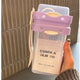 Purple Portable Salad & Breakfast Cup On-the-Go - Dual Compartment Container with Spork - Mekamart Australia
