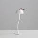 White Sleek Minimalist LED Mushroom Table Lamp - Rechargeable 3-Color Touch Control, Bar & Ambient Light - Mekamart Australia