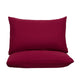 Claret Red Ultra Soft Brushed Waterproof Pillow Protectors (Set of 2) - 50x70cm, Stain & Spill Guard for Bed Pillows(Note: pillow core not included) - Mekamart Australia