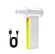 Portable Jet Fan - 200W Powerful Handheld Air Duster & Blower (White) - Mekamart Australia