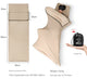 Khaki Ultra-Stretch Sleeping Bag Liner - Portable & Lightweight Envelope Sleep Sack for Camping & Travel - Mekamart Australia