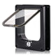 Size L Black 4-Way Locking Pet Flap Door for Cats and Small Dogs - Weatherproof Magnetic Cat Door - Mekamart Australia