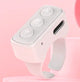 2-Piece White Bluetooth Video Controller - 3-Button Remote for TikTok and Page Scrolling - Mekamart Australia