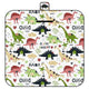 Small Dinosaur Thick Waterproof Foldable Picnic Mat - 150x200cm for Camping & Beach