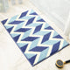 Blue Bathroom Mat - Super Absorbent Non-Slip Rug (40x60cm), Toilet Floor Mat for Bathroom/Bedroom/Entryway - Mekamart Australia