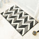 Grey Bathroom Mat - Super Absorbent Non-Slip Rug (40x60cm), Toilet Floor Mat for Bathroom/Bedroom/Entryway - Mekamart Australia