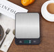 Black Slim Digital Kitchen Scale - High Precision Stainless Steel Food Scale for Baking & Cooking(10kg)