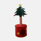 Festive Christmas Tree Cat Scratcher & Condo | 2-in-1 Sisal Post with Cozy Hideaway Bed - Mekamart Australia