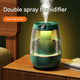 Green 3.5L Smart Cool Mist Humidifier with Dual Nozzle & Digital Display - Ultra-Quiet Air Purifier for Bedroom and Office - Mekamart Australia