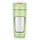 Large 600ML Portable Blender - USB-C Rechargeable Smoothie Maker with 4 Stainless Steel Blades(green) - Mekamart Australia