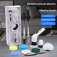 9-in-1 Multifunctional Cordless Electric Spin Scrubber with Adjustable Extension Handle(white) - Mekamart Australia