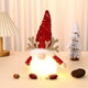 Light-Up Christmas Gnome Plush Doll with Sequin Hat & Antlers - Festive LED Tabletop Decoration(red) - Mekamart Australia