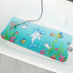 Non-Slip PVC Bath & Shower Mat with Suction Cups and Drainage Holes - Cartoon Ocean Theme(Dolphin) - Mekamart Australia