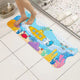Non-Slip PVC Bath & Shower Mat with Suction Cups and Drainage Holes - Cartoon Ocean Theme(Submarine) - Mekamart Australia