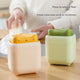 2 Pcs ( Green + Yellow ) Cute Cat Press-to-Dispense Soap Pump & Sponge Caddy for Kitchen Sink - Mekamart Australia