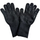 Black Flame Pattern Extreme Heat Resistant BBQ Gloves - 500°C Flame Design Oven Gloves with Non-Slip Silicone Grip - Mekamart Australia