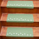 3-Pack Green Non-Slip Luminous Stair Treads - Self-Adhesive Pet Paw Print Stair Mats 55x22x4.5cm - Mekamart Australia
