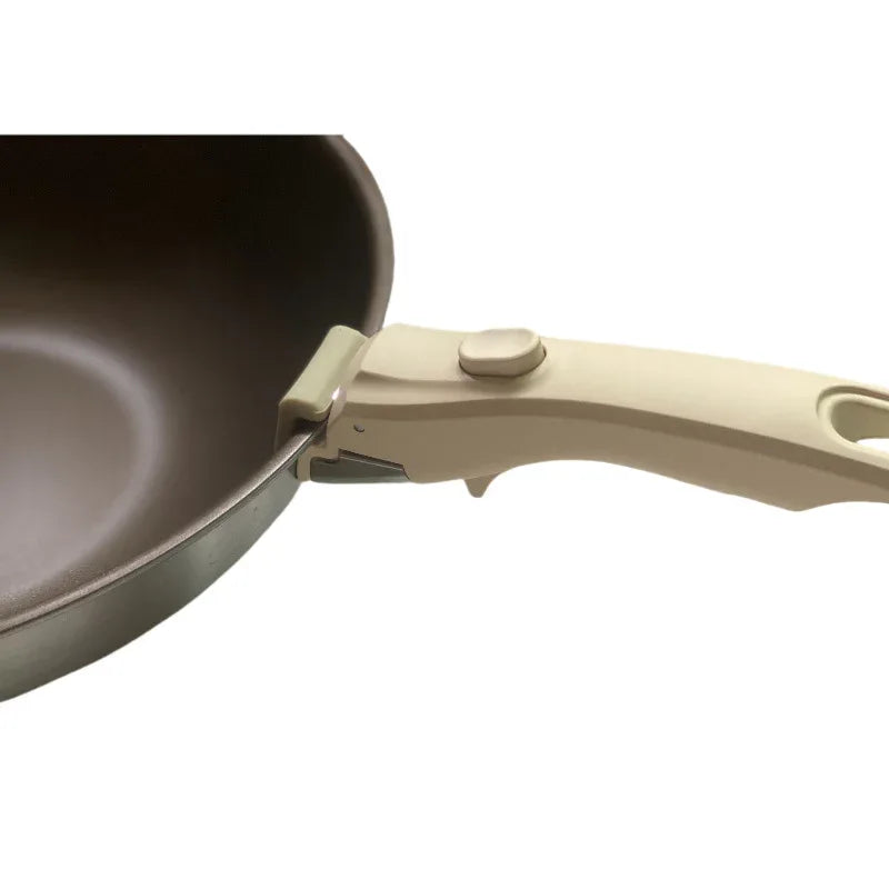Black Universal Detachable Pot Handle - Anti-Scald Handle Accessory for Milk Pots & Woks, General Purpose - Mekamart Australia
