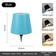 Blue Cordless Tri-Color Wine Bottle LED Lamp - Mekamart Australia