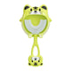 Green tiger U-Shaped Kids Toothbrush - Food Grade Silicone Manual Toothbrush for 2-12 Year Olds - 360 degree Full Mouth Cleaning Baby Oral Care - Comes with Wall Mount Holder - Mekamart Australia