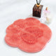 2-PCS Pink cat PAWS Non-Slip TPE Shower Mat with Foot Scrubber and Suction Cups Large Massage Bath Mat for Bathroom 30cm x 30cm - Mekamart Australia
