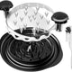 Black Chicken Shredder Machine with Transparent Lid & Brush - Manual Meat Chopper and Pulverizer for Cooked Chicken and Pet Food - Mekamart Australia
