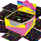 Red Rainbow Scratch Art Paper Notes 200 Sheets 2 Pack with Wooden Styluses for Kids DIY Drawing Mess-Free Creative Toy for Local Home and School Activities