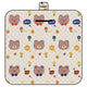 Cute Bow Tie Bear Thick Waterproof Foldable Picnic Mat - 150x200cm for Camping & Beach