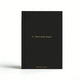 Black If I Truly Knew Myself Guided Self-Discovery Journal - Hardcover Deep Self-Reflective Diary Mindfulness & Personal Growth Planner