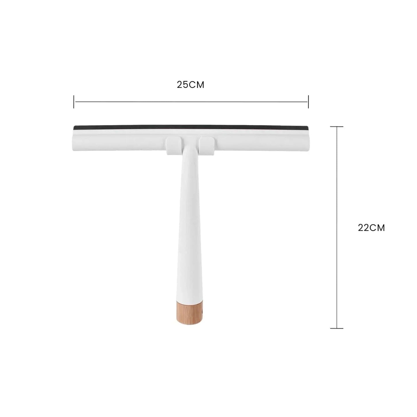 Bamboo Base Shower Squeegee with Holder - Mekamart Australia