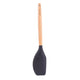 Beechwood & silicone spatula charcoal - Mekamart Australia