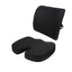 Memory Foam Lumbar Back Support Cushion Seat Set - Mekamart Australia