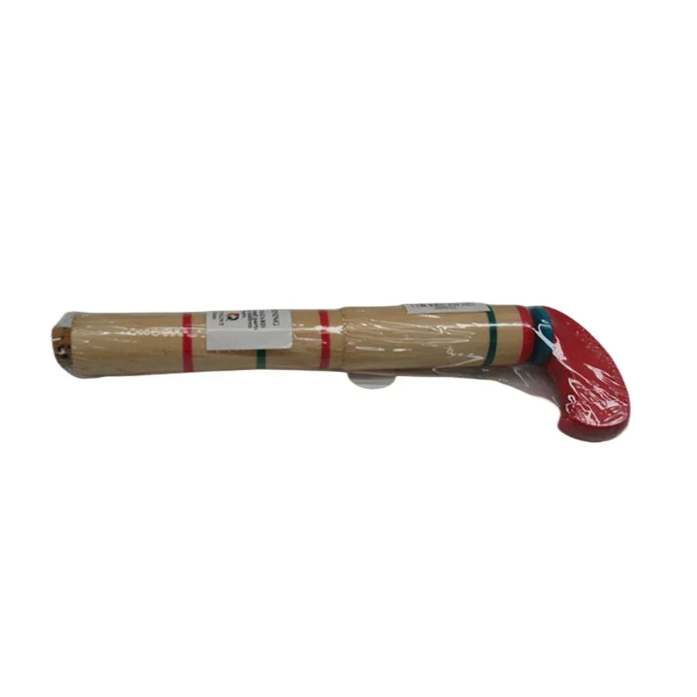 2x Classic Wooden toy popgun perfect addition to your toy collection - Mekamart Australia