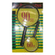 Pack of 2 Magnifying Glasses with Handle Magnifiers 90mm and 60mm Zooming Lens Reading