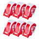 Packing Tape 6 Rolls 65 Yards Clear Shipping Tape with Dispenser 2.7 Mil