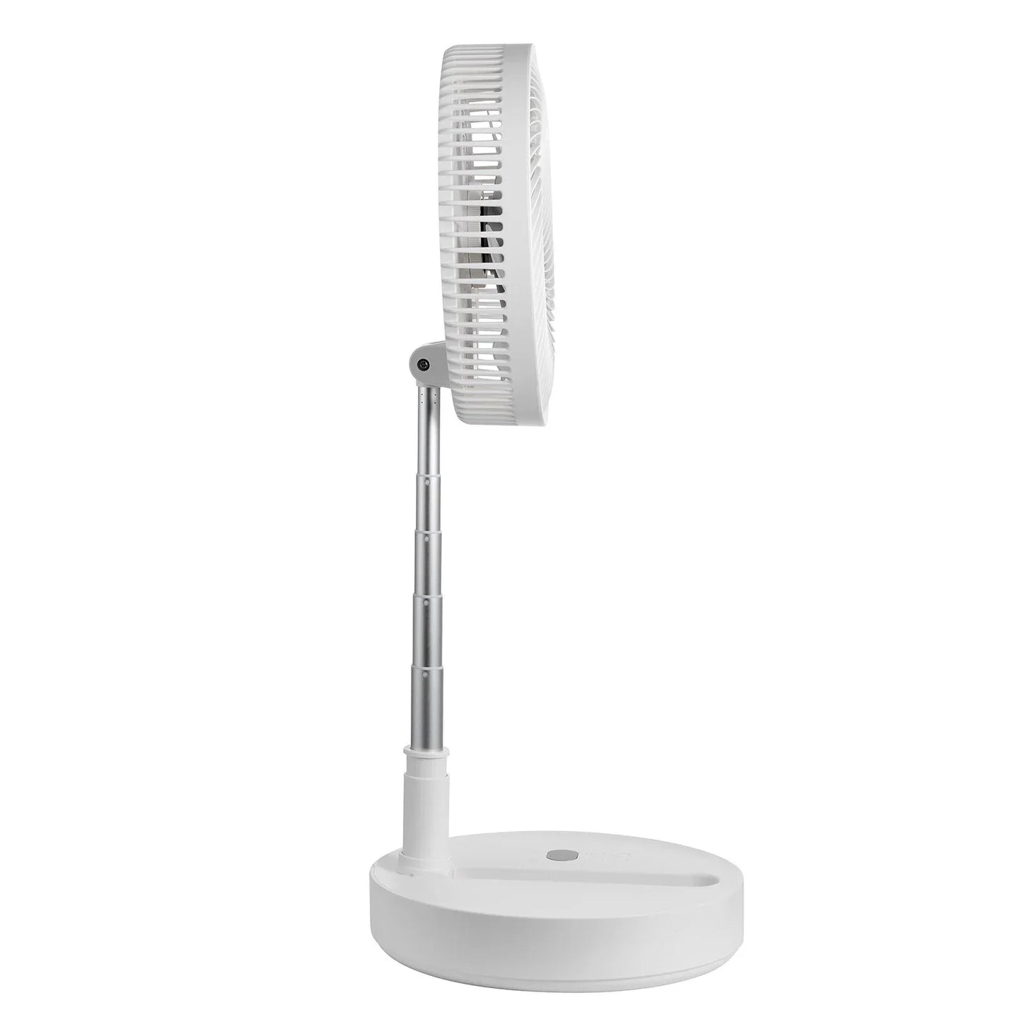 VEVOR 12 Inch Foldable Oscillating Standing Fan with Remote Control, 4 Speed Adjustable Portable Desk Quiet Fan, 7200mah Rechargeable USB Small Fan, Folded Rotating Floor Fan for Bedroom Office Travel - Mekamart Australia