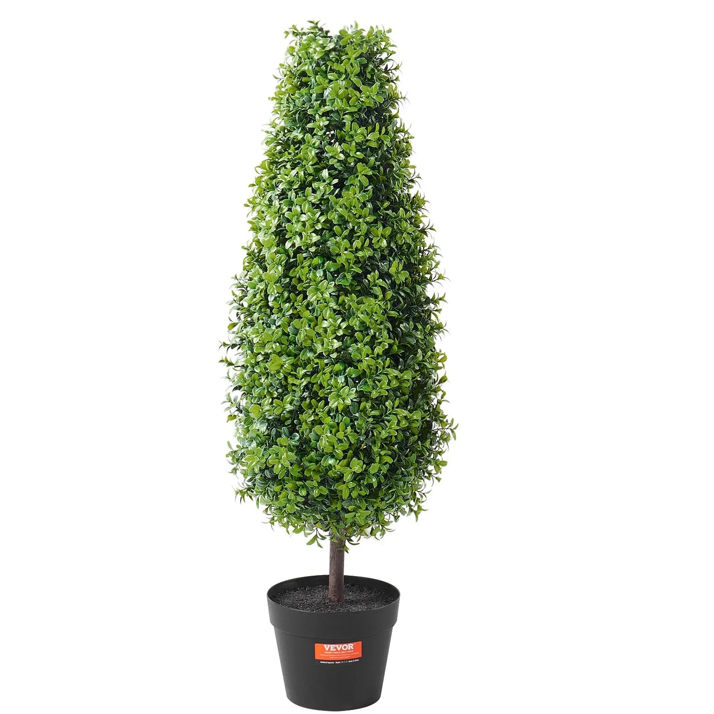 VEVOR 2 Pack 91.4cm Artificial Boxwood Topiary Tree Faux Plant UV Decor In/Outdoor - Mekamart Australia