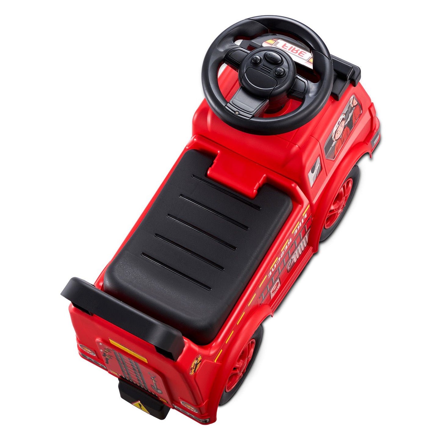 Ride On Push Car for Toddlers, Ages 1-3, Ride Racer, Sit to Stand Toddler Ride On Toy, Classic Kids Ride On Car with Music Steering Wheel & Under Seat Storage, Ride On Toy for Boys Girls, Red