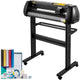 VEVOR Vinyl Cutter, 28inch Paper Feed Cutting Plotter Bundle, Adjustable Force & Speed Vinyl Printer with Powerful Stepper Motors, Signmaster Software Bundle Kit Compatible with Windows System - Mekamart Australia