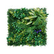 VEVOR Artificial Grass Wall Panels, 8 PCS 20 x 20 inch, 3D Combination Greenery Boxwood Panel for Indoor Outdoor Green Decor & Ivy Fence Covering, Privacy Backdrop Wall Hedge Screen for Garden - Mekamart Australia