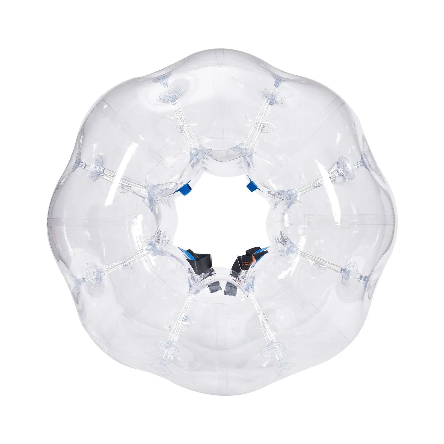 VEVOR Inflatable Bumper Balls 2-Pack, 4FT/1.2M Body Sumo Zorb Balls for Teen & Adult, 0.8mm Thick PVC Human Hamster Bubble Balls for Outdoor Team Gaming Play, Bumper Bopper Toys for Garden, Yard, Park - Mekamart Australia