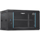 VEVOR 6U Wall Mount Network Server Cabinet, 15.5'' Deep, Server Rack Cabinet Enclosure, 200 lbs Max. Ground-mounted Load Capacity, with Locking Glass Door Side Panels, for IT Equipment, A/V Devices - Mekamart Australia