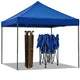Portable Water-Resistant Gazebo 2x2 M - Blue / Without Sidewalls - Mekamart Australia