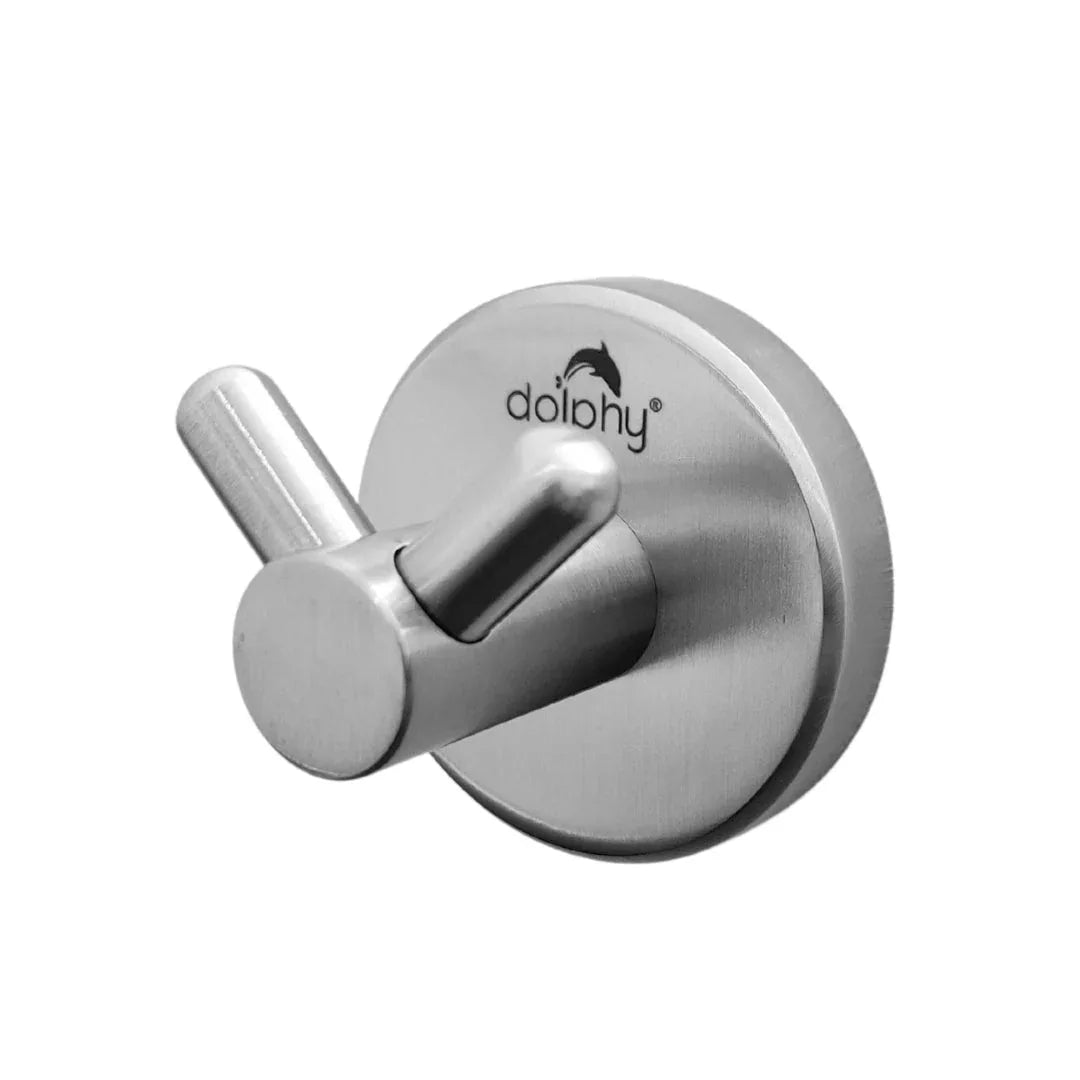 Double Robe Hook - Concealed Fix Brushed Finish - Mekamart Australia
