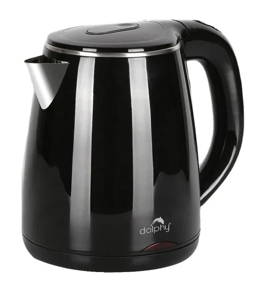1.2L Black 1800W Electric Kettle For Hot Water - Mekamart Australia