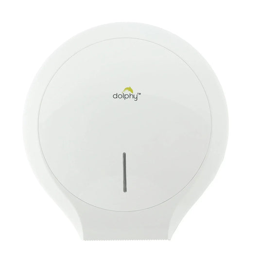 CLASSIC Jumbo Toilet Paper Roll Dispenser - White - Mekamart Australia